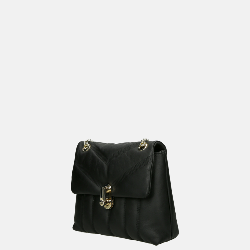 Ted Baker ketting crossbody tas black bij Duifhuizen